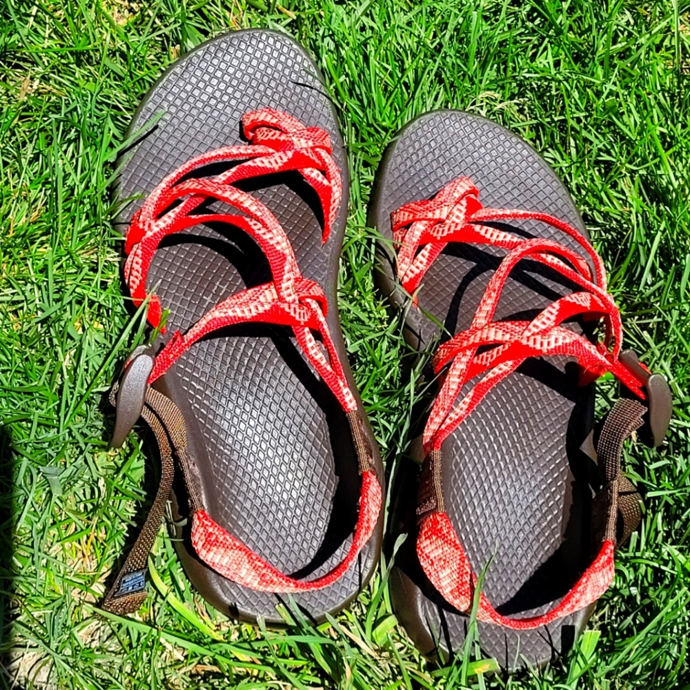 Red Chaco Sandals